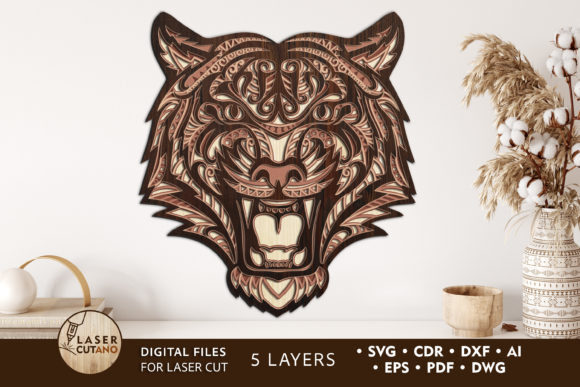 Creating Dimensional Art with Tiger Multilayer Laser Cut Files