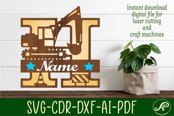 Creating Professional Layered Signs with the Digger Capital Monogram Letter H SVG