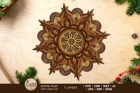 Elevate Wall Art with Multilayer Mandala Templates