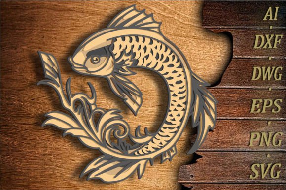 Elevating Digital Craftsmanship: The Strategic Value of the 3D Fish Multilayer Svg Cut File Mandala