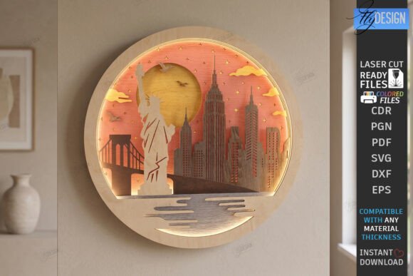 Elevating Interior Design with 3D Layered Wall Decor Laser Cut Art