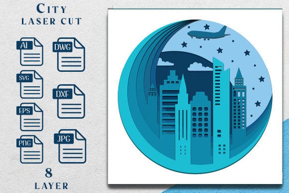 Elevating Interior Design with Laser Cut Cityscape Wall Decor