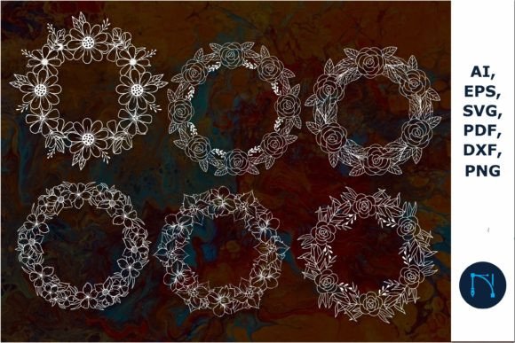 Enhancing Home Aesthetics with Paper Cut Flower Wreath SVG for Decor