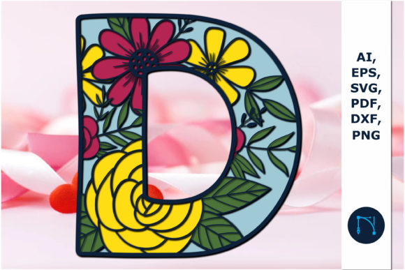 Mastering the Multi Layer 3D Alphabet D Laser Cut SVG for Modern Crafting