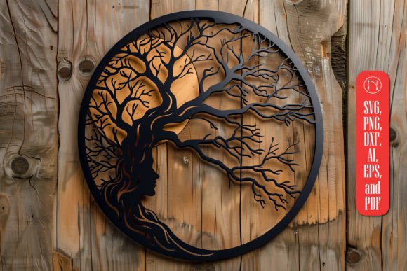 Mystical Moon Laser-cut Wall Decor Guide