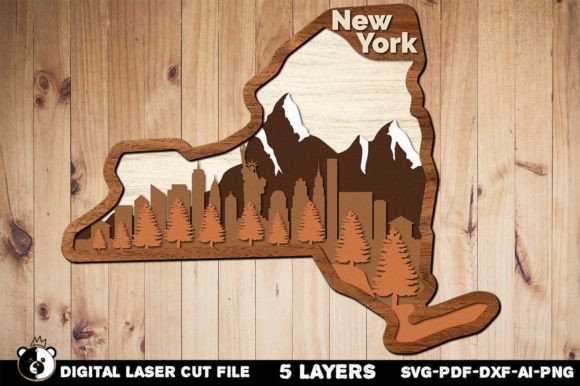 New York SVG, 3D Layered Laser Cut File: A Practical Guide for CNC and Laser Workflows