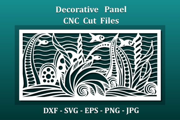 Underwater World Wall Art Panel Lasercut: Bringing the Ocean Home