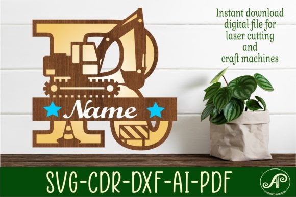 Unlocking Creativity: A Complete Guide to the Digger Capital Monogram Letter R SVG for Laser Cutting