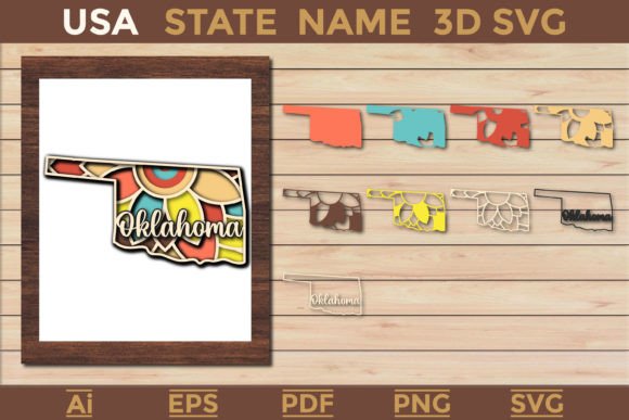 Unlocking Creativity: A Guide to Oklahoma 3D SVG Paper Cut Designs and USA State Layers