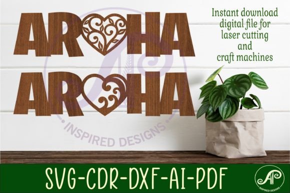 Unlocking Creativity: The Ultimate Guide to Aroha Word Wall Art SVG Files for Laser Cutting